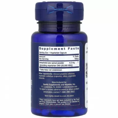 Life Extension Food Sensitivity Relief with Diamine Oxidase (DAO) ϳ������� ��������� � ������������� (���) 4,3 ��