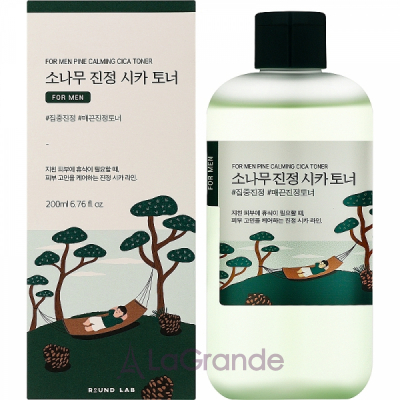 Round Lab For Men Pine Calming Cica Toner ������������ ����� ��� ������� � ����������� ����� � �������