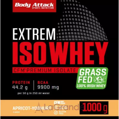 Body Attack Extreme ISO Whey Apricot -Yogurt ���������� ������ 