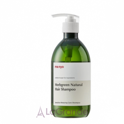 ������ Manyo Herbgreen Shampoo ������� ��� ����� � ����������� ����