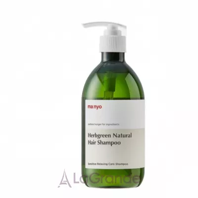 ������ Manyo Herbgreen Shampoo ������� ��� ����� � ����������� ����
