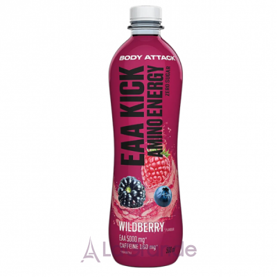Body Attack  EAA  KICK Amino Energy Wild Berry ����������� EAA KICK ��� ����� 