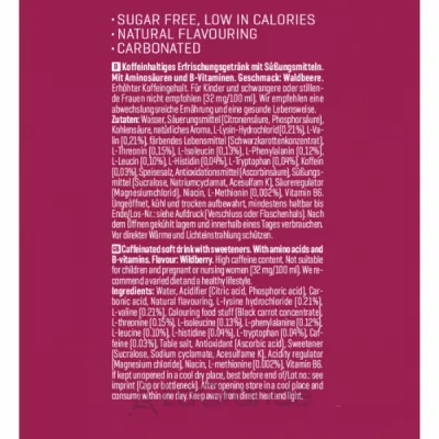 Body Attack  EAA  KICK Amino Energy Wild Berry ����������� EAA KICK ��� ����� 