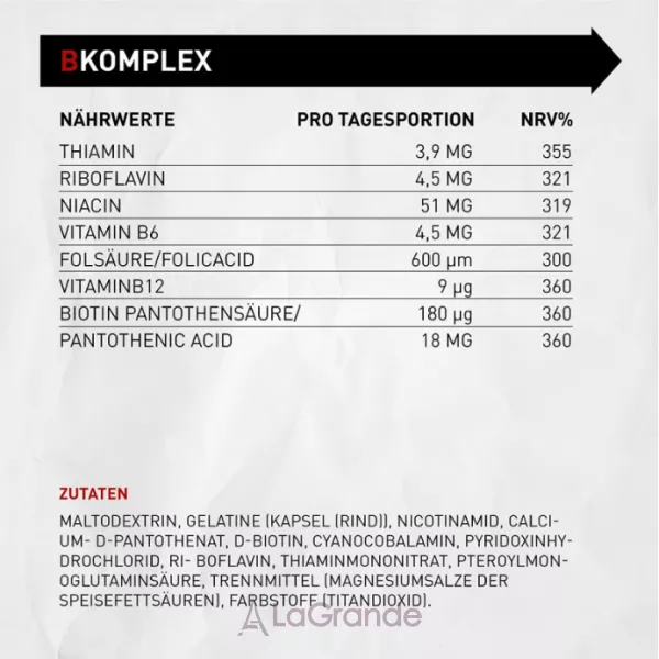 Body Attack Vitamin B Complex ������� ������� 