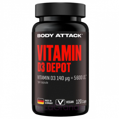 Body Attack Vitamin D3 Depot ������� ������� 