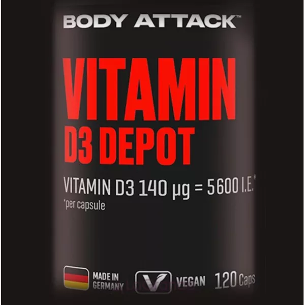 Body Attack Vitamin D3 Depot ������� ������� 