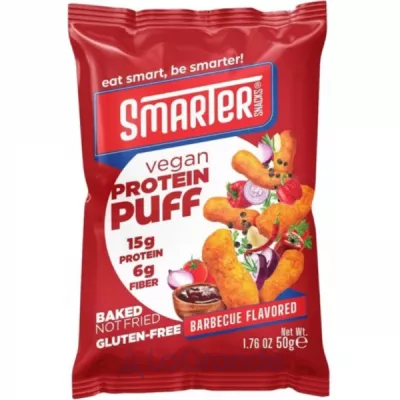 Smarter Protein Puffs Vegan Barbekyu ����������� ����� 