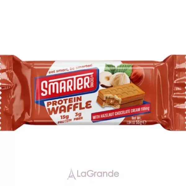 Smarter Snacks Protein Waffle Hazelnut-Chocolate Cream ����������� ����� 