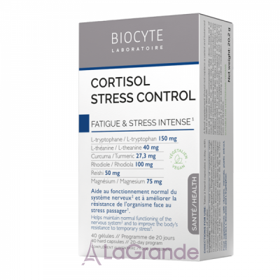 Biocyte Cortisol Stress Control ĳ������ ������� ��� �������� ������� �������