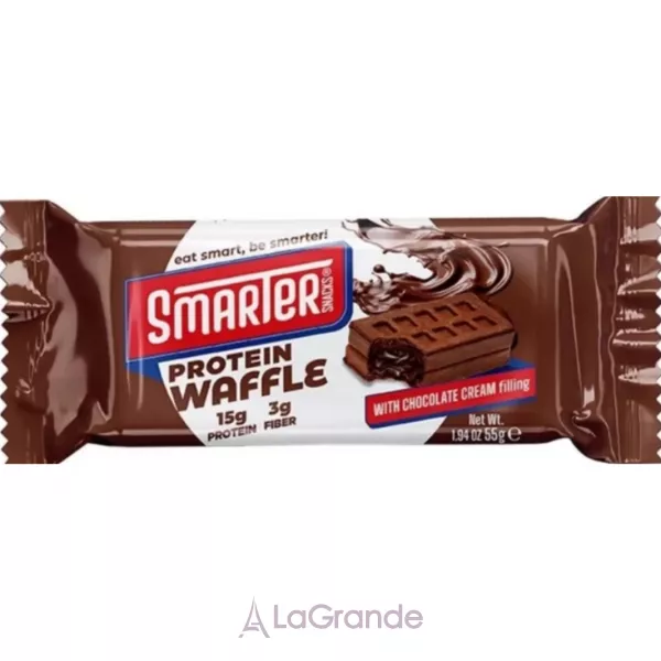 Smarter Snacks Protein Waffle  With Chocolate Cream ����������� ����� 