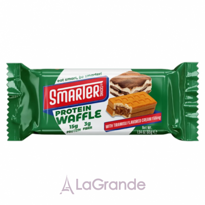 Smarter Snacks Protein Waffle With Tiramisu Flavored Cream ����������� ����� � �������� �������� �� ������ 