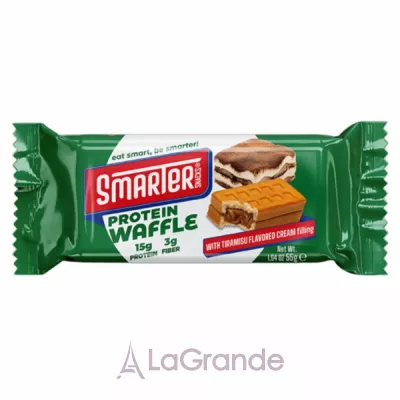 Smarter Snacks Protein Waffle With Tiramisu Flavored Cream ����������� ����� � �������� �������� �� ������ 