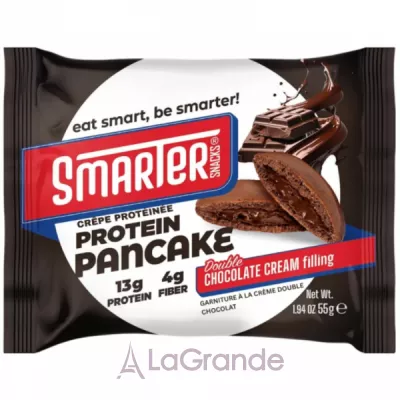 Smarter Snacks Protein Cocoa Pancake Double Chocolate Cream �������� ������� � ����� � �������� �������� �� ������ ������� �������