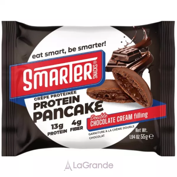 Smarter Snacks Protein Cocoa Pancake Double Chocolate Cream �������� ������� � ����� � �������� �������� �� ������ ������� �������