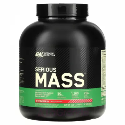 Optimum Nutrition Serious Mass Protein Gain Strawberry ������ 