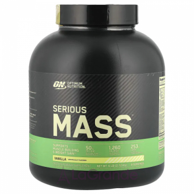 Optimum Nutrition Serious Mass Protein Gain Vanilla ������ 