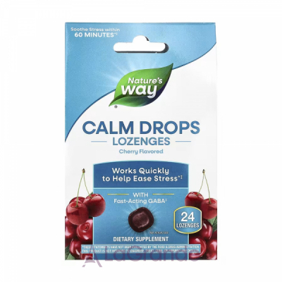 Nature's Way Calm Drops Lozenges Cherry �������� ��� ������ ������ � ������ �����