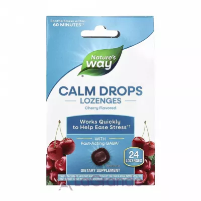 Nature's Way Calm Drops Lozenges Cherry �������� ��� ������ ������ � ������ �����