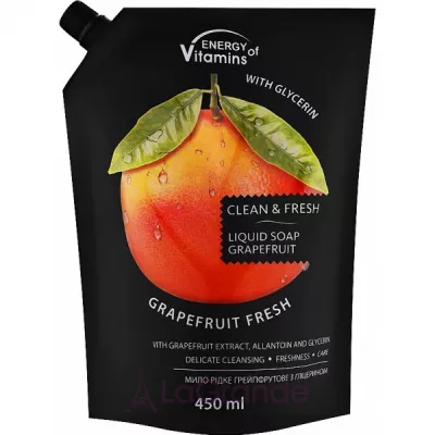 Energy of Vitamins Clean & Fresh Liquid Soap Grapefruit ������ ���� ������������� � ���������� (���-���)