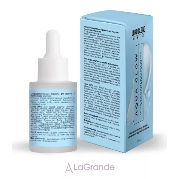 Joko Blend Aqua Glow Extra Moisturizing Face Serum ����������������� ��������� ��� ���� � ������������ ��������