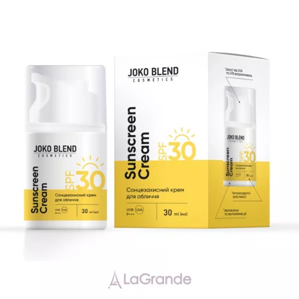 Joko Blend Sunscreen Cream  SPF30 �������������� ���� ��� ���� SPF30