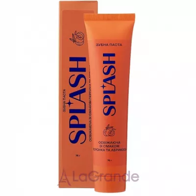 Splash Peach & Apricot Toothpaste ������ ����� ���������� �� ������ ������� � ��������