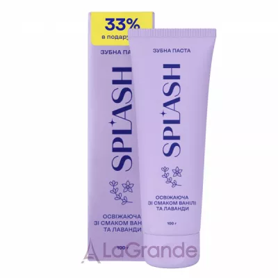 Splash Vanilla & Lavender Toothpaste ����� ����� ��������� � ������������ ������� � ������ ����� �� �������