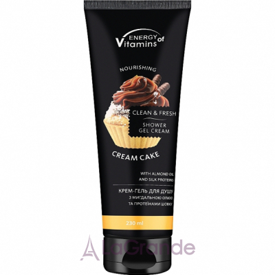 Energy of Vitamins Clean & Fresh Shower Gel Cream Cake ����-���� ��� ���� 