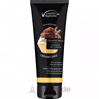 Energy of Vitamins Clean & Fresh Shower Gel Cream Cake ����-���� ��� ���� 
