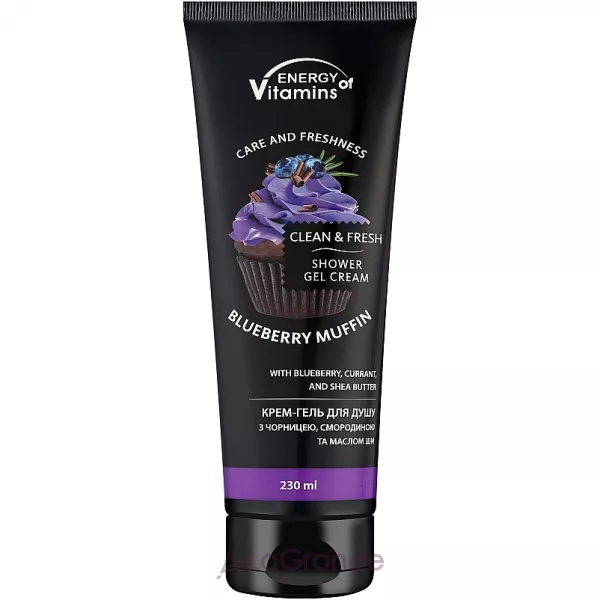 Energy of Vitamins Clean & Fresh Shower Gel Blueberry Muffin ����-���� ��� ���� 