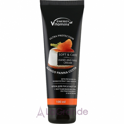 Energy of Vitamins Soft & Care Hand And Nails Cream Mango Panna Cotta ���� ��� ��� � ������ 