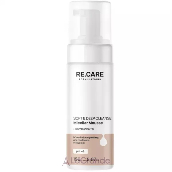 Re.Care Soft & Deep Cleanse Micellar Mousse ������ ����������� ���� ��� �������� �������
