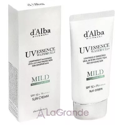 �ֲ��� D'Alba Waterfull Mild Sun Cream SPF 50+PA+++ ������������� ����