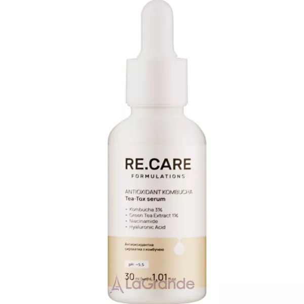 Re.Care Antioxidant Kombucha Tea-Tox Serum ��������������� ��������� � ��������