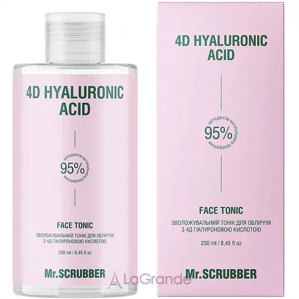 Mr.Scrubber 4D Hyaluronic Acid Face Tonic ����������� ����� ��� ���� � 4� ������������ ��������