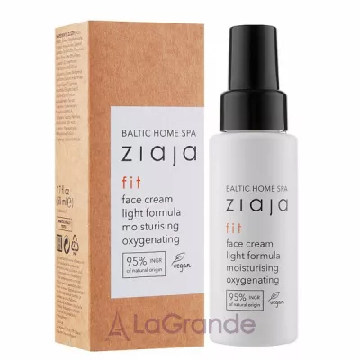 Ziaja Baltic Home Spa Fit Face Cream Light Formula Moisturising Oxygenating ������ �������������� �� ���������� ������ ���� ��� �������