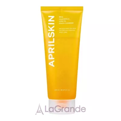 Aprilskin Real Calendula Low-Ph Foam Cleanser ���� ��� �������� � ���������� ���������