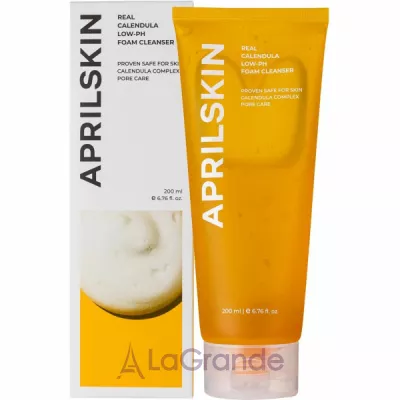 Aprilskin Real Calendula Low-Ph Foam Cleanser ���� ��� �������� � ���������� ���������