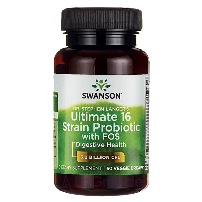 Swanson Dr. Stephen Langer's Ultimate 16 Strain Probiotic with FOS ĳ������ ������� 