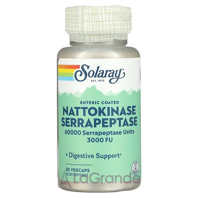 Solaray Nattokinase Serrapeptase ĳ������ ������� 