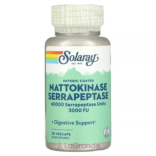 Solaray Nattokinase Serrapeptase ����������� ������� 