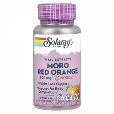Solaray Vital Extracts Moro Red Orange 400 mg ĳ������ ������� 