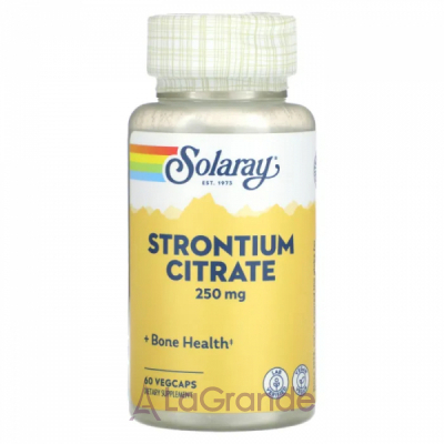 Solaray Strontium Citrate 250 mg ����������� ������� ��� �������� ������ 