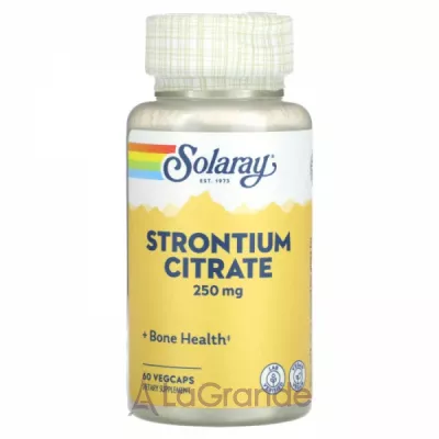 Solaray Strontium Citrate 250 mg ����������� ������� ��� �������� ������ 