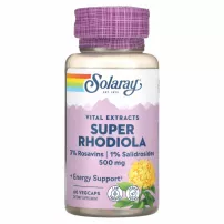 Solaray Vital Extracts Super Rhodiola 500 mg ����������� ������� "�������� �������", 500 ��