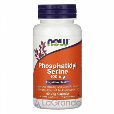 ������ Now Foods Phosphatidyl Serine 100 mg ���������������, 100 �� (��������� ������ � �������� ����������)