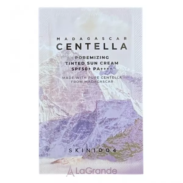 SKIN1004 Madagascar Centella Poremizing Tinted Sun Cream SPF50+ PA++++ ����������� ������������� ���� SPF50+ PA++++