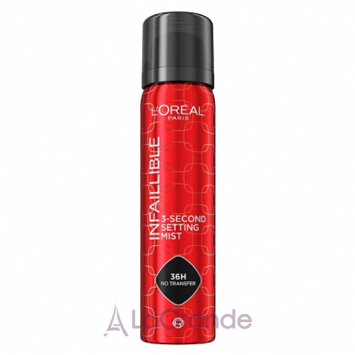 L'Oreal Paris Infallible 3-Second Setting Mist ����� ��� �������� �������