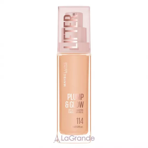 Maybelline New York Lifter Plump & Glow SPF 15 Foundation ��������� ���� ��� ���������� � ������������� ������ ���� � SPF15