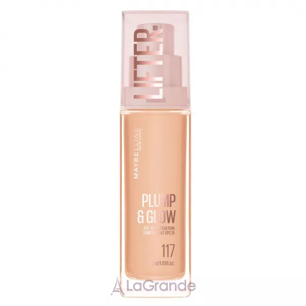 Maybelline New York Lifter Plump & Glow SPF 15 Foundation ��������� ���� ��� ���������� � ������������� ������ ���� � SPF15